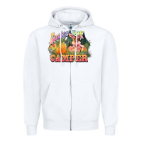 White Easter Day Camper Zipper Hoodie - HowdyJamesFarm