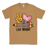 Toasted Coconut peace love 5th grade Classic Tee - JahusDesignShop