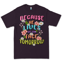Plum because he lives face tomorrow Premium Tee - MaliasSmallBusiness