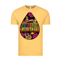 Vintage Mustard teardrop Hispanic Heritage Vintage Tee - BundleAndBundleShop