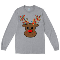 Heather Grey Rudolph Long Sleeve Tee - Bettercallsaul