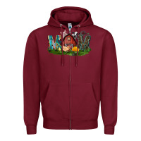Burgundy Barn Mom Mother's Day Zipper Hoodie - CowGirlArtShop