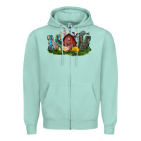 Seafoam Barn Mom Mother's Day Zipper Hoodie - CowGirlArtShop