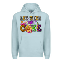 Blue Mist let them eat cake olivia Premium Hoodie - OliviaCreatesArt
