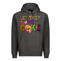 Charcoal Heather let them eat cake olivia Premium Hoodie - OliviaCreatesArt