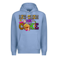 Colony Blue let them eat cake olivia Premium Hoodie - OliviaCreatesArt
