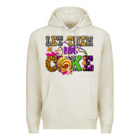 Oatmeal Heather let them eat cake olivia Premium Hoodie - OliviaCreatesArt