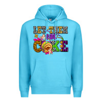 Ocean Blue let them eat cake olivia Premium Hoodie - OliviaCreatesArt