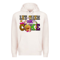 Pale Pink let them eat cake olivia Premium Hoodie - OliviaCreatesArt