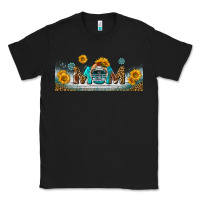 Black american football mom libbey glass Classic Tee - BundleAndBundleShop