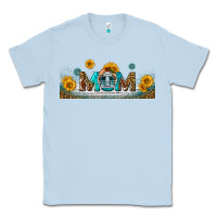 Dusty Blue american football mom libbey glass Classic Tee - BundleAndBundleShop