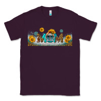 Plum american football mom libbey glass Classic Tee - BundleAndBundleShop