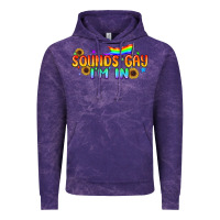 Cloud Purple Sounds Gay I'm in Pride LGBTQ Vintage Hoodie - BundleAndBundleShop