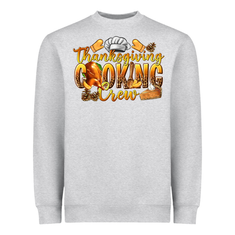 Thanksgiving Cooking Crew Heavyweight Sweatshirt by texasbilliewilder | Teevron