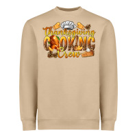 Mushroom Thanksgiving Cooking Crew Heavyweight Sweatshirt - texasbilliewilder
