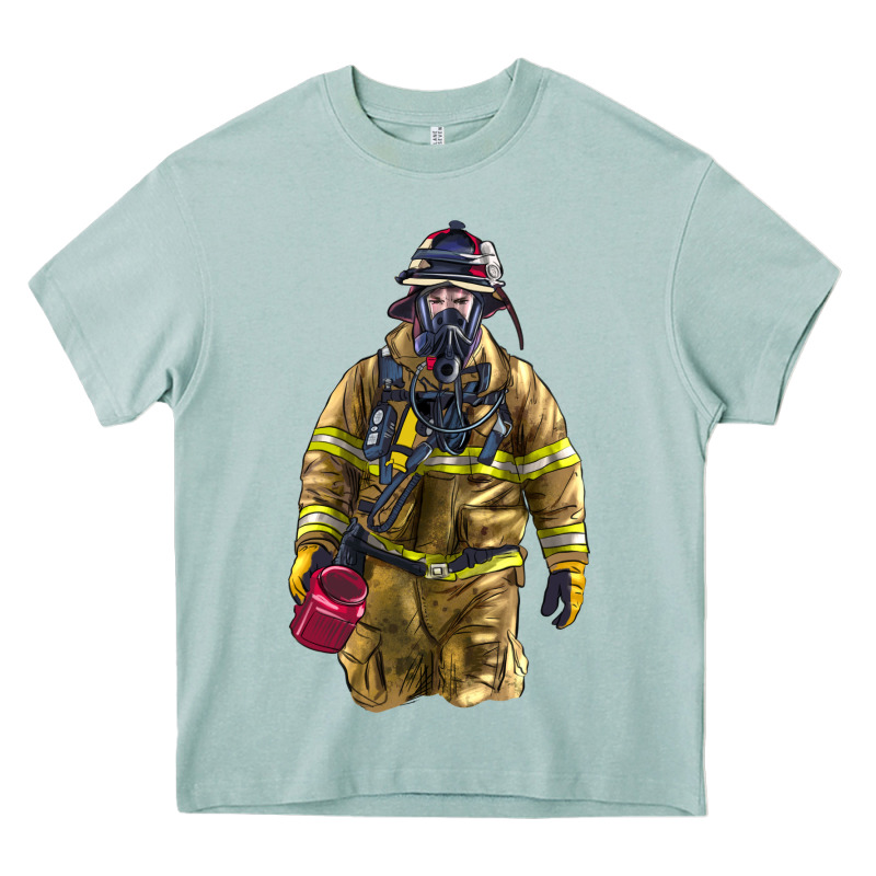 Firefighter Heavy Core Tee by LillyAllenDesigns | Teevron