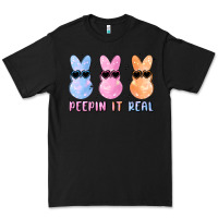 Black peepin it real easter glitter Premium Tee - MaliasSmallBusiness