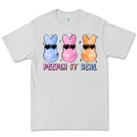 Dove Grey peepin it real easter glitter Premium Tee - MaliasSmallBusiness