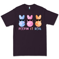 Plum peepin it real easter glitter Premium Tee - MaliasSmallBusiness