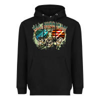 Black All American boy 4th of july Heavyweight Hoodie - FaDigitalArtStudio