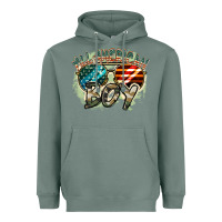 Sage All American boy 4th of july Heavyweight Hoodie - FaDigitalArtStudio