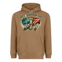 Toasted Coconut All American boy 4th of july Heavyweight Hoodie - FaDigitalArtStudio