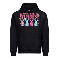 Black easter day mama Urban Hoodie - CowhideDigitalArt