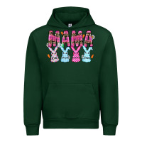 Forest Green easter day mama Urban Hoodie - CowhideDigitalArt