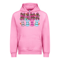 Fuchsia Pink easter day mama Urban Hoodie - CowhideDigitalArt