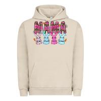 Pigment French Oak easter day mama Urban Hoodie - CowhideDigitalArt