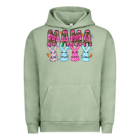 Pigment Oil Green easter day mama Urban Hoodie - CowhideDigitalArt