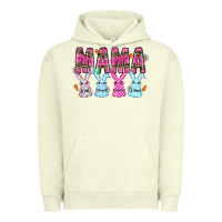 Pigment Pistachio easter day mama Urban Hoodie - CowhideDigitalArt