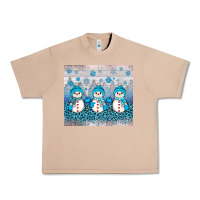 Burro snowman winter Urban Heavy Tee - JahusDesignShop