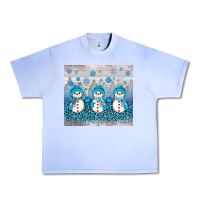 Grape Ice snowman winter Urban Heavy Tee - JahusDesignShop