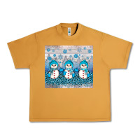Peanut Butter snowman winter Urban Heavy Tee - JahusDesignShop