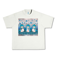 Pistachio snowman winter Urban Heavy Tee - JahusDesignShop