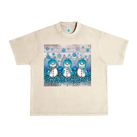 Sandshell snowman winter Urban Heavy Tee - JahusDesignShop