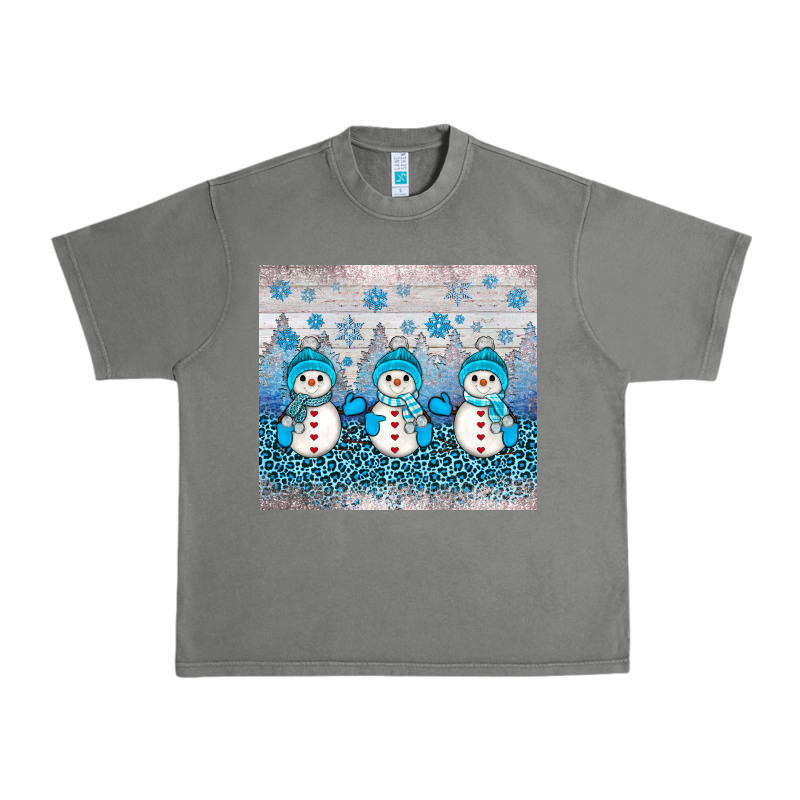 Snowman Winter Urban Heavy Tee by JahusDesignShop | Teevron