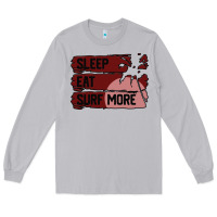 Moon Dust surf, sleep, eat Long Sleeve Tee - Bettercallsaul