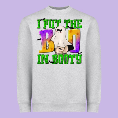 I Put The Boo Heavyweight Sweatshirt Designed By Texasbilliewilder