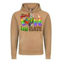 Vintage Camel More Love Less Hate LGBTQ Vintage Hoodie - BundleAndBundleShop