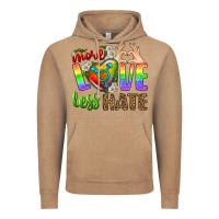 Vintage Coffee More Love Less Hate LGBTQ Vintage Hoodie - BundleAndBundleShop