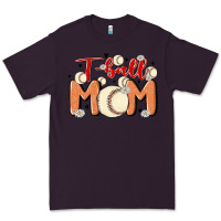 Plum t ball mom Premium Tee - MaliasSmallBusiness