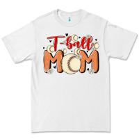White t ball mom Premium Tee - MaliasSmallBusiness