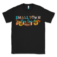 Black small town big spirit Classic Tee - BundleAndBundleShop