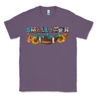 Lavender small town big spirit Classic Tee - BundleAndBundleShop