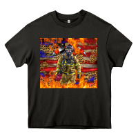 Asphalt Western Firefighter With American Heavy Core Tee - LillyAllenDesigns