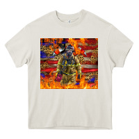 Cream Western Firefighter With American Heavy Core Tee - LillyAllenDesigns