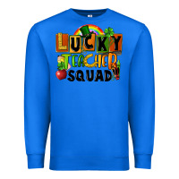 True Royal lucky teacher squad Premium Sweatshirt - FaDigitalArtStudio