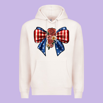 Bow Premium Hoodie Designed By Jahusdesignshop